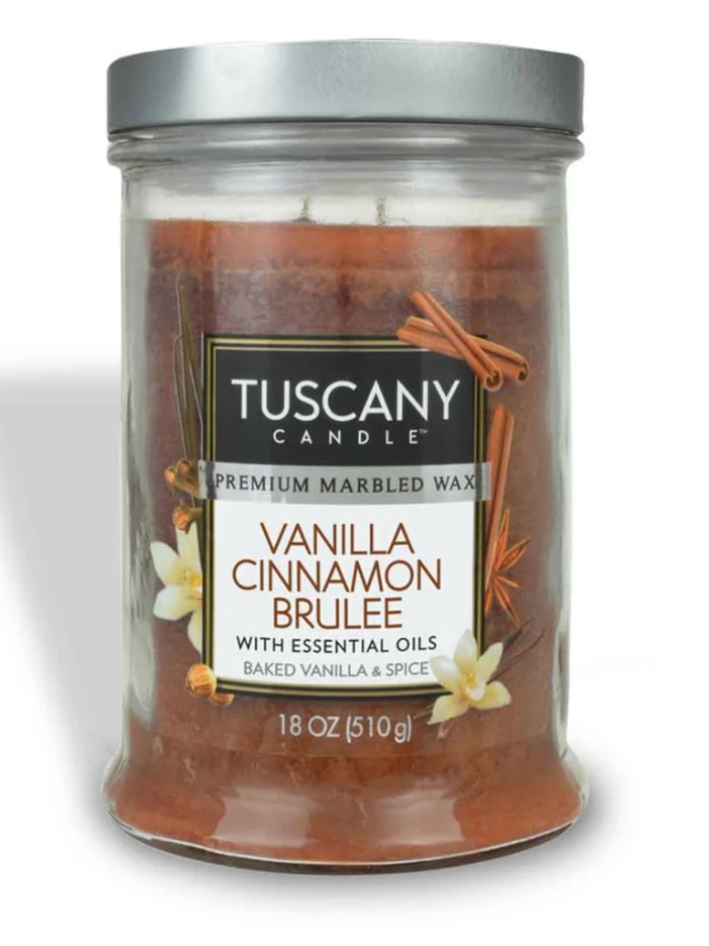 Tuscany Candle Vanilla Cinnamon Brulee